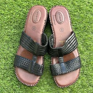 Dr Scholl’s Betty Bette Slip-On Sandals, Black